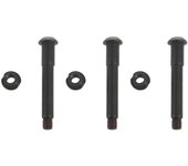 3 tornillos de bloqueo de eje de scooter con perno fijo para patinete plegable M365 Pro de repuesto A