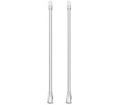 2 piezas de varillas ciegas varillas de inclinación persianas de repuesto de persianas verticales piezas de repuesto 31.00X1.10X1.10CM