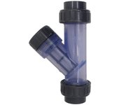 Filtro de manguera de pvc tipo Y Filtro de malla de 32 mm Filtro tubular de filtro de PVC de riego de acuario (diámetro interior de 32 mm) - Excell...