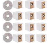 Bolsas de polvo para L10s Ultra / l20 Ultra / l10 Ultra / X10 + Estación de limpieza de aspiradoras, piezas de repuesto de aspiradoras-dwdz Como se...