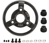 Engranaje recto Traxxas Slash 2WD 1/10 RC Car 86T con juego de piñones de acero endurecido 48P - Incluye engranajes 19T, 20T y 21T
