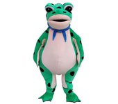 Disfraces inflables para adultos de rana Disfraz de cosplay de fiesta de Halloween Disfraz de disfraces L 140-150cm