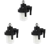 3x filtro de combustible para el filtro exterior Mercury Mercruiser 35-879884T filtro de combustible