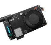 Bitaxe DIY Mini BTC Solo Miner con BM1397AG Chips 10W Silencioso Operación de Bajo Consumo 350G Hashrate Bl Negro