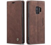 Compatible con Samsung Galaxy S9 Case Card Slot Flip Magnetic Stand Wallet Compatible con Samsung Galaxy S9 Premium Pu Leather Wallet Kickstand Fea...
