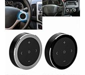 Wireless Car Bluetooth-compatible 3.0 Remote Control Media Button para Ios / Android Smart Phone / Tablet Devices Plata