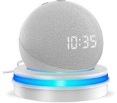 Echo Dot 4º/5º Soporte de escritorio Accesorios de altavoces para el hogar inteligente Chasis de alimentación negro