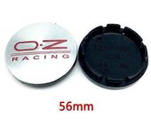 4 piezas 56 mm 60 mm 65 mm 68 mm Tapas de cubo central de rueda de automóvil para cubierta de llanta Auto OZ Racing Logo Emblema Accesorios de esti...