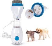 Peine antipulgas eléctrico para mascotas - Removedor de piojos y cepillo de limpieza incluidos