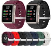 Correa de reloj de silicona para Huawei Watch D Rojo de vino