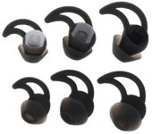 Almohadillas para los oídos Puntas de auriculares con gancho para auriculares BOSE QC30 / QC20 Aislamiento de ruido p202411261149 Negro
