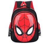 Niños Niños Spiderman Mochila Mochila Escuela Mochila Multicolor Opcional Negro