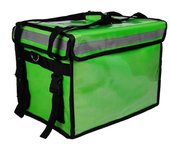 unbrand 48L Bolsa Nevera Extra Grande Bolsa de Hielo para Coche Bolsa de Pizza Térmica Aislada Contenedor de Entrega de Alimentos Frescos Bolsa de ...