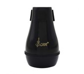1 pieza Trombón Mudo Trombón Tenor Trombón Sordo Trombón Silencio Recto Silenciador de plástico Negro 13.20X8.00X4.80CM