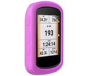 For-Garmin Edge 840 Estuche para computadora de bicicleta Cubierta de bicicleta Protector de pantalla antideslizante Rosa