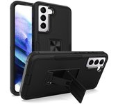 Para Samsung Galaxy S21 FE 5G Funda de teléfono con soporte magnético