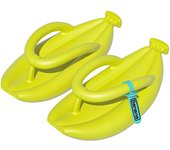 Pareja de moda Chanclas en forma de plátano Zapatillas de hogar suaves y cómodas para el interior del hogar Mejor regalo Mejor regalo Verde fluores...