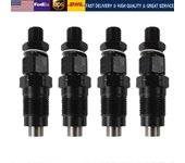 4pcs nuevos inyectores de combustible diesel para Nissan Navara QD32 D22 3.2L piezas del motor DM NO.56630