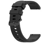 Correa de reloj de repuesto de silicona para Xiaomi Watch S1 Active/reloj Color Smart Watch de repuesto negro
