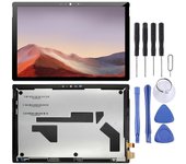 Pantalla LCD OEM para Microsoft Surface Pro 7 1866 con digitalizador de ensamblaje completo (negro)