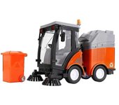 Simulación Barredora de carreteras Coche Juguete Camión de basura Saneamiento Eliminación Tranvía Modelo luz Música Pull-back Vehículo Juguete