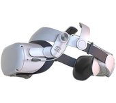 FIIT VR T2 Power para Oculus Quest 2 VR Correa para la cabeza Diadema ajustable 5000mAh Banco de energía