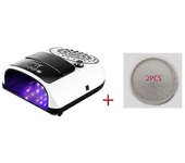 2IN1 Multifunción 186W Aspiradora de uñas de gran potencia Lámpara de uñas 42LEDs Lámpara de secado de esmalte en gel Colector de polvo Manicura Ma...