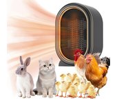 Kankanwo Calentador de la casa del perro, calentadores eléctricos para mascotas de invierno con termostato de 2 modles, para gallinero al aire libr...