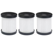 Filtro HEPA de 3 piezas para XL-618A Aspiradora de mano inalámbrica Accesorios de repuesto de filtro Piezas como se muestra