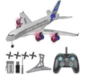 A380 Rc Avión B747 Avión Modelo Rc Ala fija 3ch 2.4g Avión de control remoto Rtf Juguete
