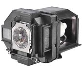 Bombilla de lámpara de proyector de repuesto para EPSON para ELPLP96 / V13H010L96 EB-W39 EB-W42 EB-X41 EB-W05 con carcasa Negro