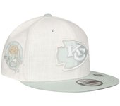 Gorra New Era 9Fifty Snapback MINTY BREEZE Kansas City Chiefs Blanco
