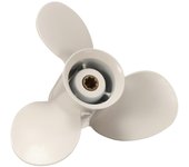 Para Yamaha 9.9-15hp 63V-45945-10-EL 9-1/4 X 9 aleación de aluminio Marine Outboard Propeller 8 Spline también