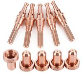 5 piezas 9-8215 Electrodo 5 piezas 9-8207 Puntas de boquilla para antorcha de plasma Thermal Dynamics SL60/100