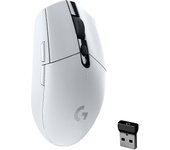 Jkw Ratón inalámbrico para juegos G305 LIGHTSPEED, sensor Hero 12K, 12.000 DPI, ligero, 6 botones programables, 250 horas de duración de la batería...