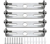 4 piezas Soporte de accesorio de techo 105mm Accesorios de luz colgante Lámpara de techo Lámpara de techo Luz de techo Placa base Placas de lámpara...