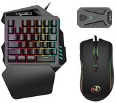 Gamepad Teclado Ratón Convertidor Adaptadores Consola de juegos móvil para Android