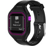 Muñequera ajustable hembra para Garmin Forerunner 25 Negro