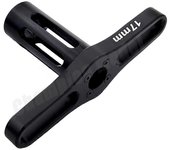 Tuercas hexagonales de rueda de 17 mm Llave de manguito Herramientas de metal RC Car 1/8 para todoterreno RC Truck Car Monster Truck Traxxas X-Maxx...