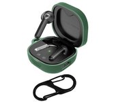 Para SoundPEATS TrueAir2 Case Bluetooth Earphone Cubierta de silicona con hebilla anti-pérdida Multicolor Style A