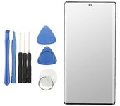 Nuevo reemplazo de pantalla LCD frontal de vidrio exterior para Samsung Galaxy Note 10 Plus Negro