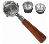 Cuenco de café en polvo de 51 mm para Delonghi ec685 ec680 - Juego de 2
