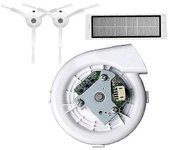 Nuevo cepillo lateral de filtro Hepa con motor de ventilador para repuestos de robot aspirador XIAOMI Roborock S50 S51 Como se muestra