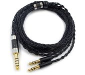 Cable de auriculares de interfaz de enchufe de 2,5 mm / 3,5 mm / 4,4 mm para Hifiman Sundara / ananda-hy 4.4mm