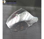 Motocicleta delantera ZXR750 93-95 Parabrisas Visera Parabrisas Viser Deflector para Kawasaki ZXR 750 L1 L2 L3 1993 - 1995 Parabrisas Clear