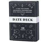 50 cartas Fecha Deck By Bestself Pareja Intimidad Conversación Discusión significativa Fiesta Juego de cartas Regalo