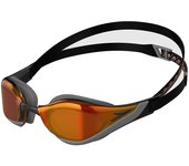 Gafas Speedo Fastskin Pure Focus Mirror - Negro / Gris Frío / Oro Fuego Unisex Adulto