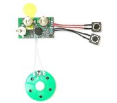 Módulo de reproducción de grabación de sonido de música Placa de chip de grabadora de voz para tarjeta de regalo - JA 5cm