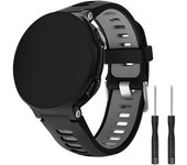 Para Garmin Forerunner 735XT 220 230 235 620 630 Correa de reloj con hebilla plateada Multicolor Style B Other Phone Models