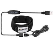 Calentador de lente USB DSLR Tira de calentador de rocío de lente para telescopios y control de temperatura de lente de cámara